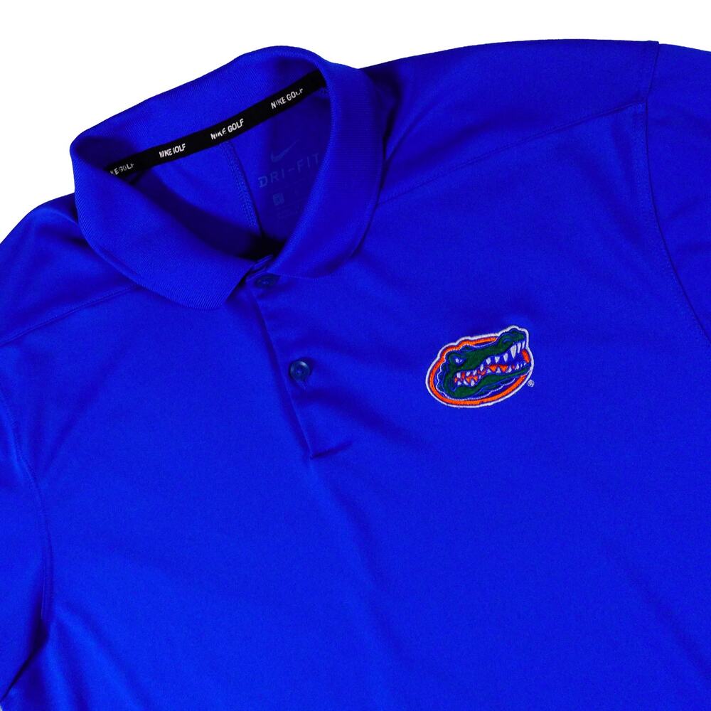 Florida Gators Nike Dri-Fit Swoosh Performance Golf Polo Shirt Men's Large
